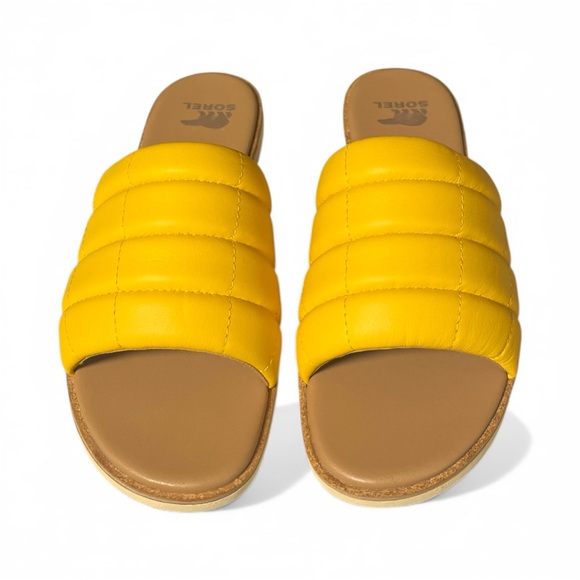 SOREL Ella III Quilted Puff Slide Sandals - Picture 4 of 7